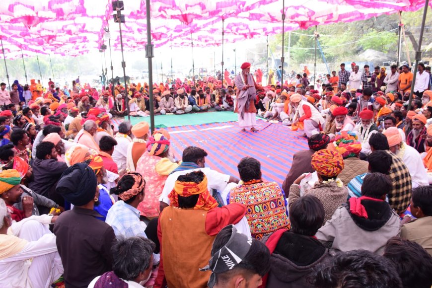 समाज सुधार को लेकर कालबेलिया समाज का विशाल सम्मेलन हुआ आयोजित 