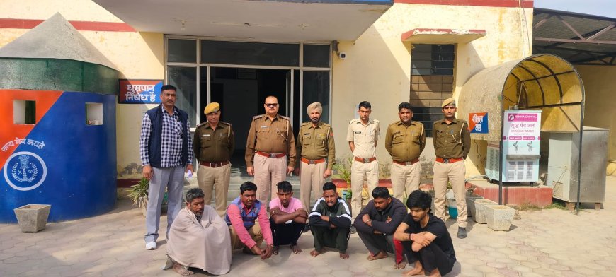 234 पुलिस जवानों की 48 टीमों ने की कार्रवाही :106 वांछित अपराधी,25 किलों पोस्त,2 किलो अफीम, 50 लीटर देशी मदिरा,11 लीटर हथकड़ शराब,600 प्रतिबंधित नशीले कैप्सूल बरामद