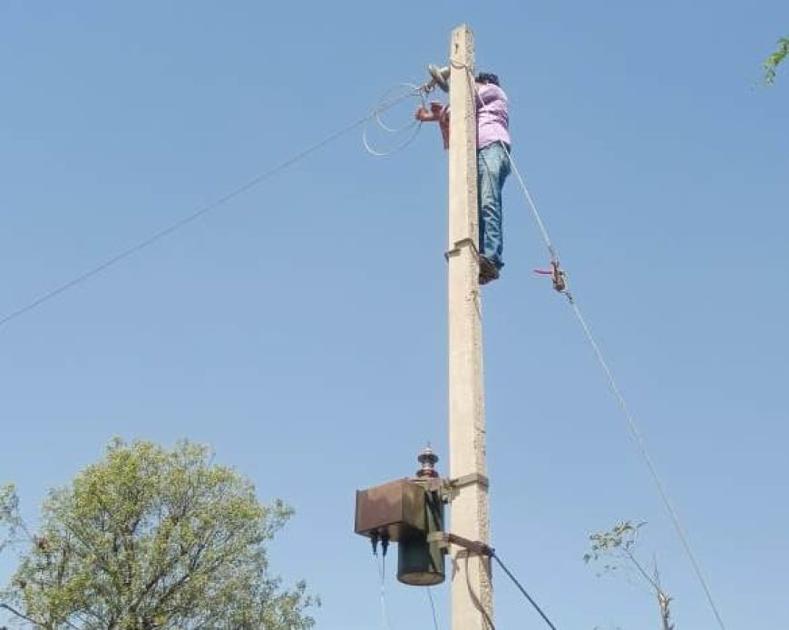 विद्युत निगम के लाखों रुपए ग्राम पंचायतों में बकाया राशि होने पर कनेक्शन काटने की कार्यवाही हुई शुरू