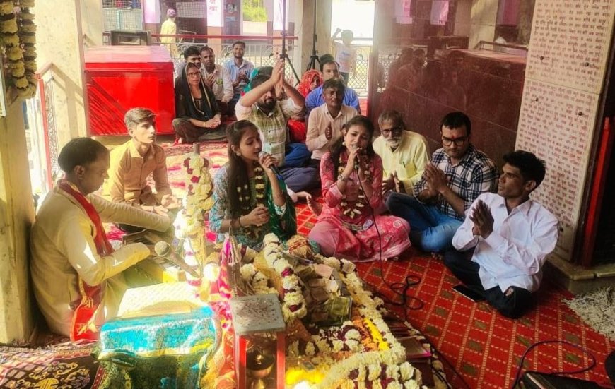 सरिस्का अभ्यारण स्थित पांडुपोल हनुमान मंदिर पर हुआ भजन कीर्तन का आयोजन