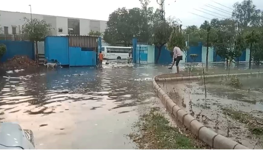 भिवाडी के आलाधिकारियों के विवेक की खुली पोल,  अब नालों में जाने बजाय फैक्ट्रियो में भरने लगा गन्दा पानी