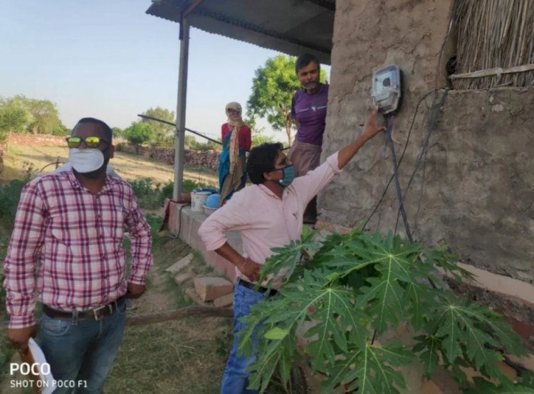 विधुत विभाग ने वसूला 11.50लाख का जुर्माना,घरेलू विधुत चोरी के पकड़े 52 मामले