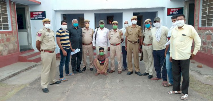 पत्नी ने प्रेमी से मिलकर की थी पति की हत्या, पुलिस ने किया ब्लाइंड मर्डर का खुलासा