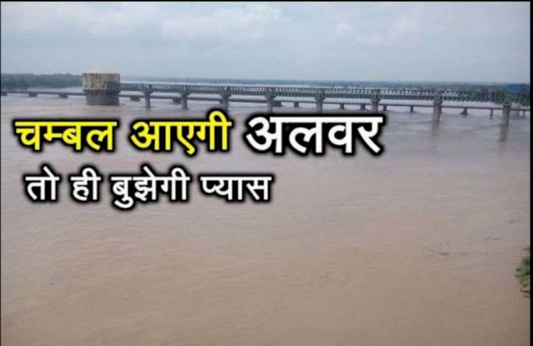 अलवर जिलें के राजगढ़ लक्ष्मणगढ़ विधानसभा क्षेत्र के युवाओं की पुकार चंबल नहर का पानी लेकर अाये सरकार