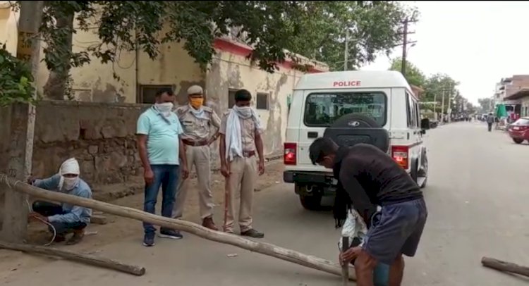 डीग कस्बे  मैं दो तथा गांव कठेरा में 4 आर ए सी के कांस्टेबल मिले कोरोना संक्रमित