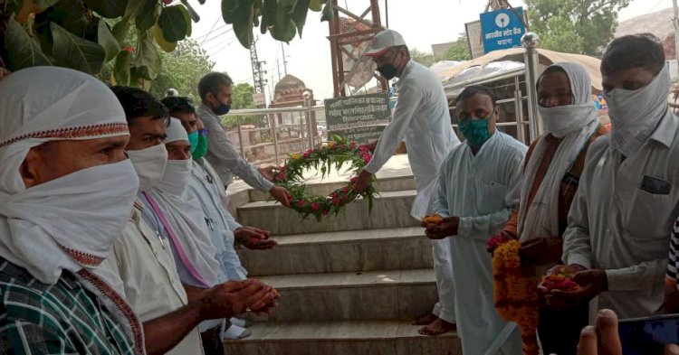 गलबान घाटी में शहीद हुए जवानों को दी श्रद्धांजली