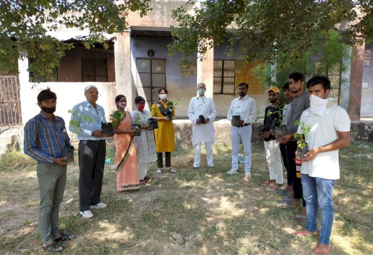 विश्व के सामने ग्लोबल वार्मिंग का खतरा, प्रकृति व पर्यावरण के संरक्षण के लिए पौधरोपण ही एकमात्र उपाय- चौधरी