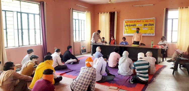 आत्मा योजना अन्तर्गत कृषि विभाग द्वारा दो दिवसीय कृष्क प्रशिक्षण का हुआ आयोजन