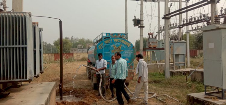 विद्युत जीएसएस की अर्थिंग फेल होने से कई गांवों की विद्युत सप्लाई ठप्प