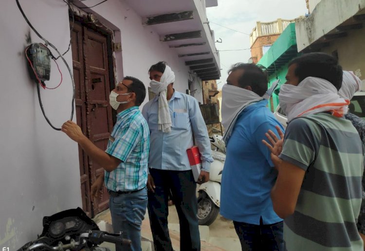 10 जनों के यहां पकडी बिजली चोरी, 6.30 लाख जुर्माना