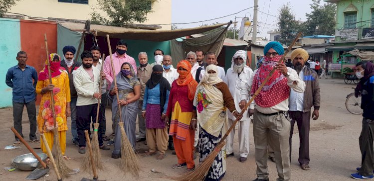 रामगढ़ ग्राम पंचायत ने कस्बे की सफाई अब होगी नए सिरे से बाहर के ठेकेदार को दिया ठेका