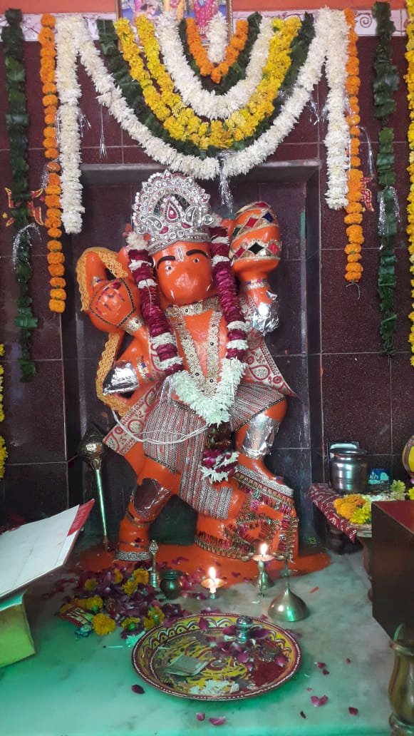 चिंताहरण हनुमान मंदिर का 11वां स्थापना दिवस मनाया