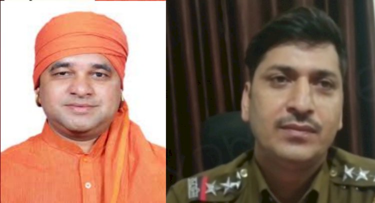 बहरोड पुलिस द्वारा 3 दिन पूर्व गिरफ्तार किए युवक को लेकर सांसद व थानाधिकारी में हुई तिखी नोकझोक